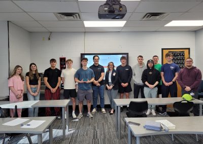 Fort Cherry Students Present Solutions to a Real Manufacturing Challenge with ChemDAQ